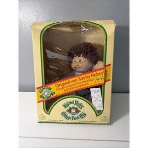 Original JESMAR Von Xavier Roberts Kuschel Kinder Cabbage Patch Doll W/receipt
